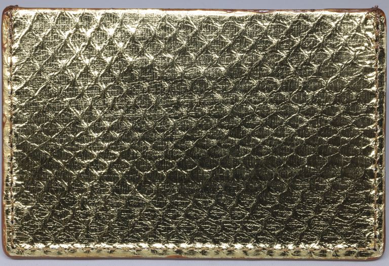 Wallet, Snake with Italian leather