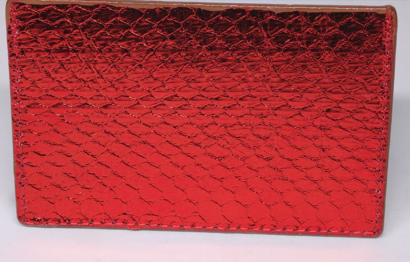 Wallet, Snake with Italian leather