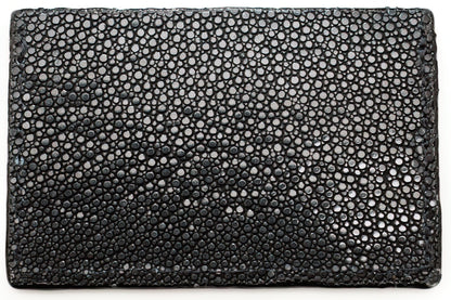 Wallet, Sanded Stingray with Italian leather