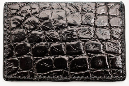 Wallet, Alligator with Italian leather (small pattern)