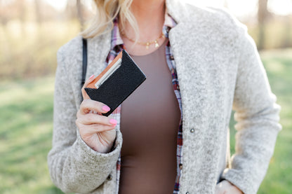 Wallet, Bumpy Stingray with Italian leather