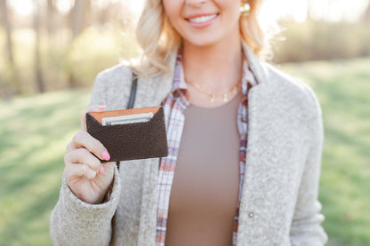 Wallet, Bumpy Stingray with Italian leather
