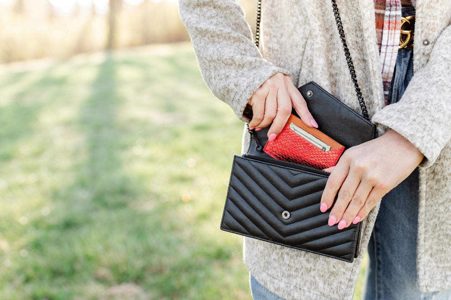 Wallet, Snake with Italian leather