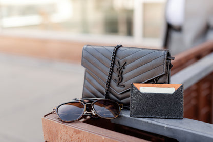 Wallet, Sanded Stingray with Italian leather