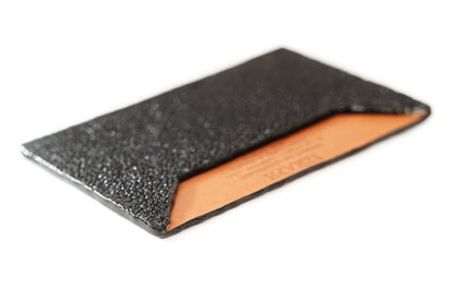 Wallet, Bumpy Stingray with Italian leather