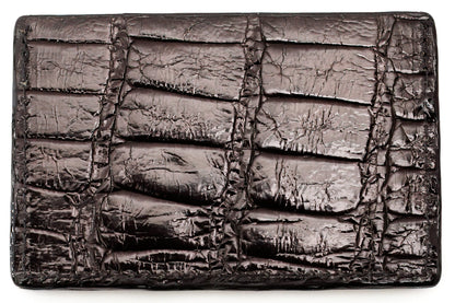 Wallet, Alligator with Italian leather (large pattern)