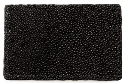 Wallet, Bumpy Stingray with Italian leather