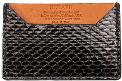 Metallic Sea Snake Wallet