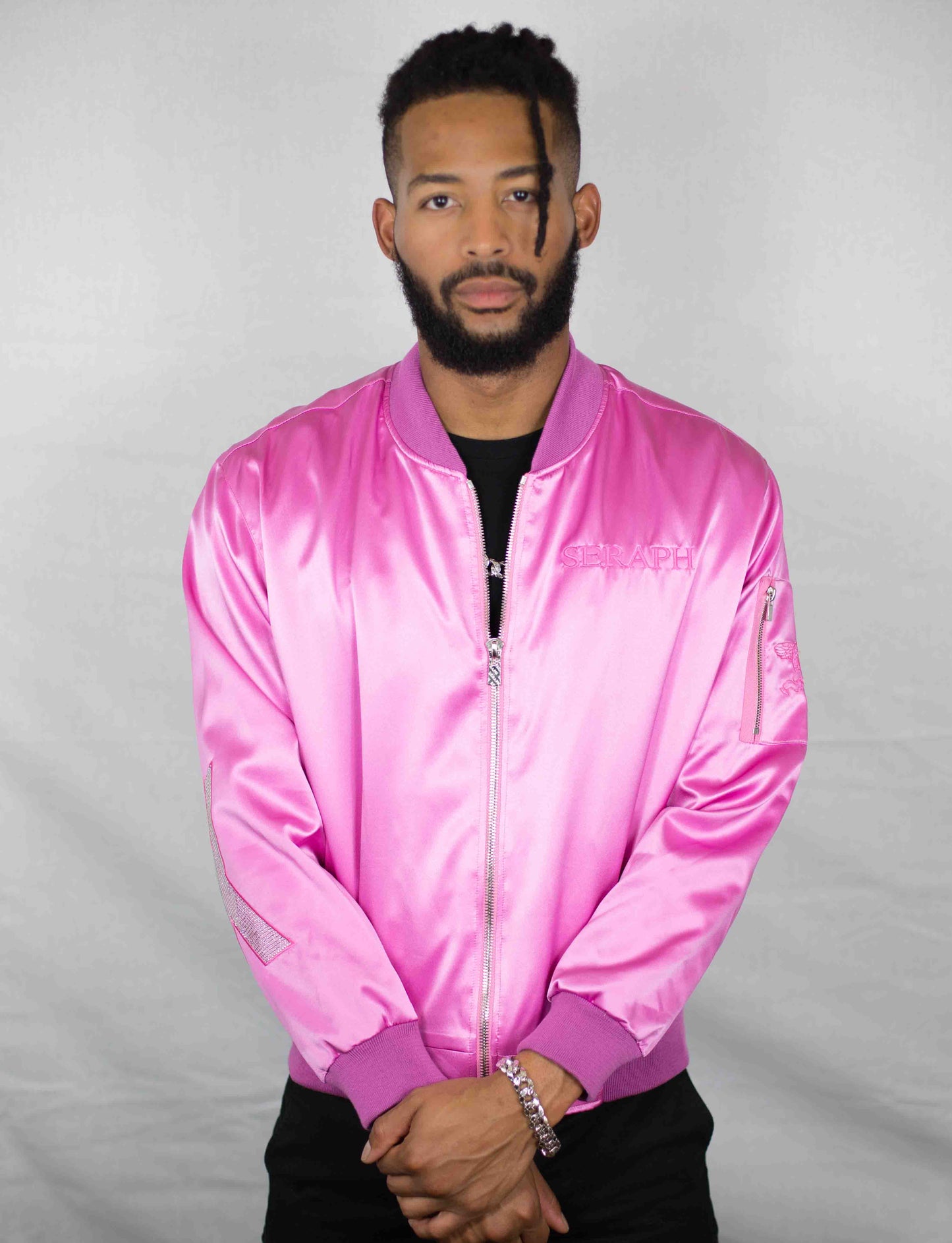 Silk Bomber jacket