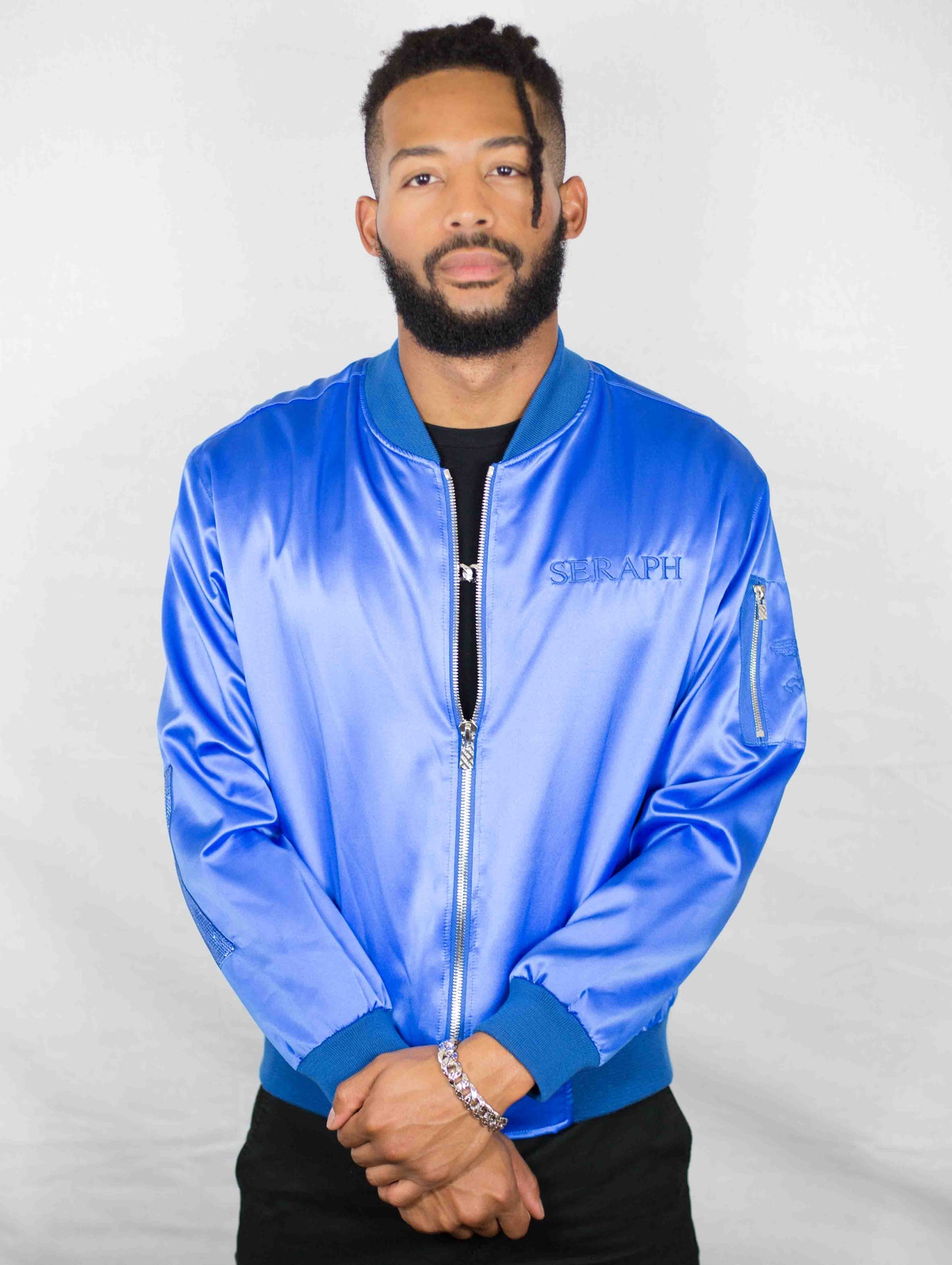 Silk Bomber jacket