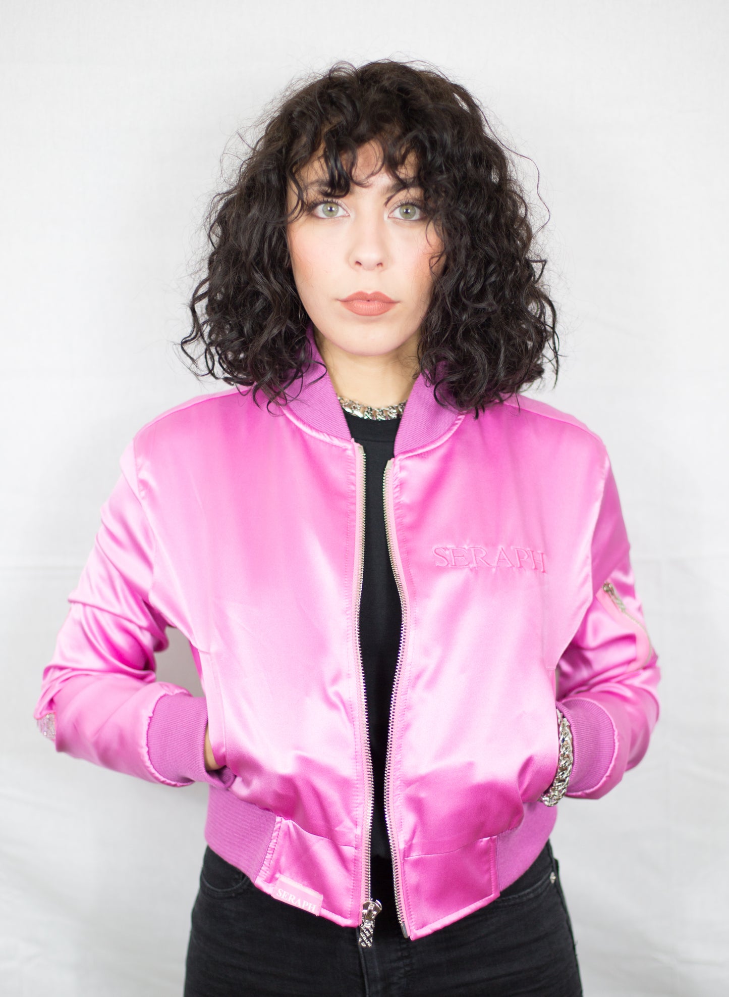 Silk Bomber jacket