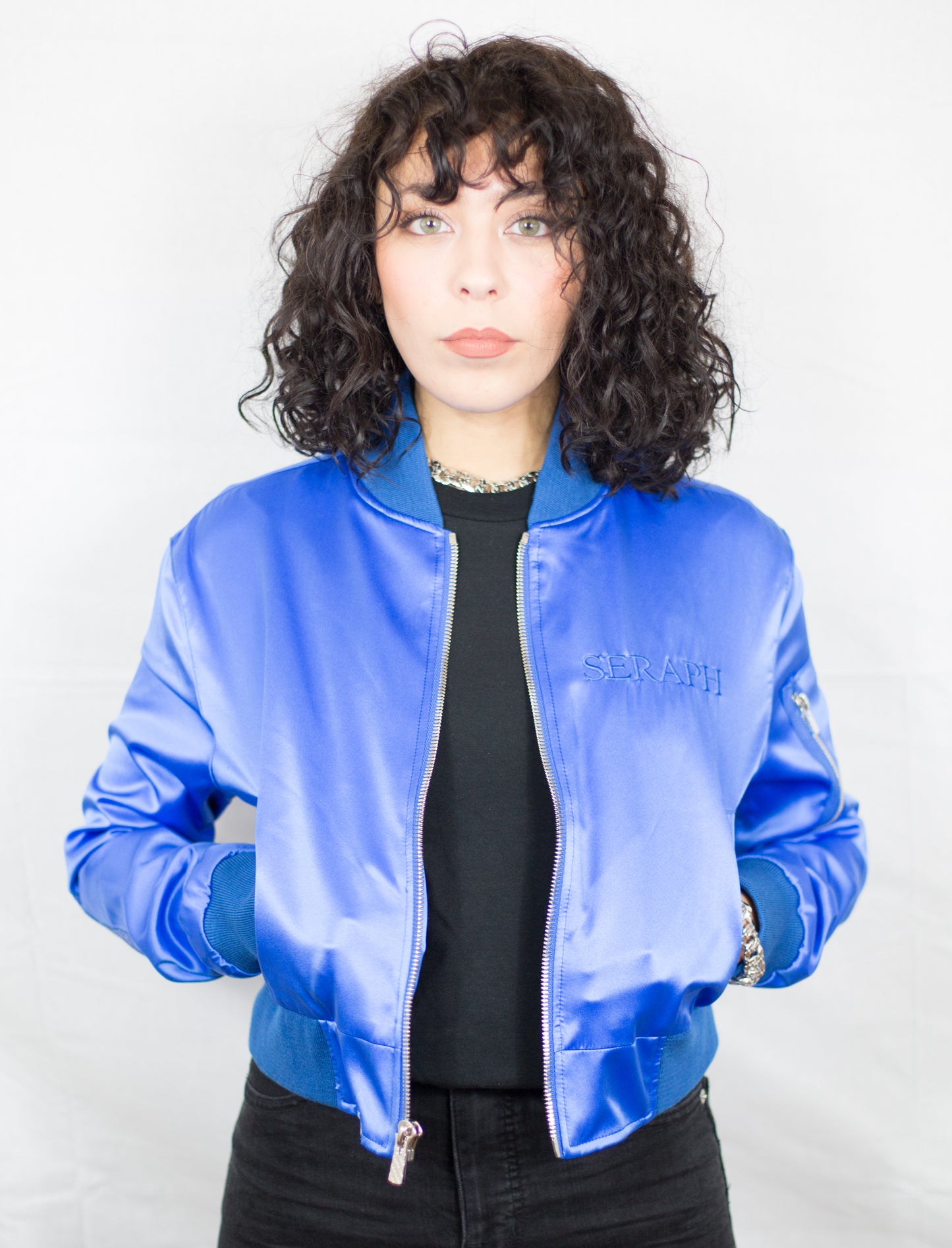 Silk Bomber jacket