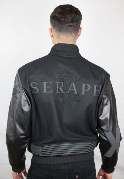Blackl Letterman Jacket